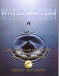 Download the Water Baptism Ebook for free